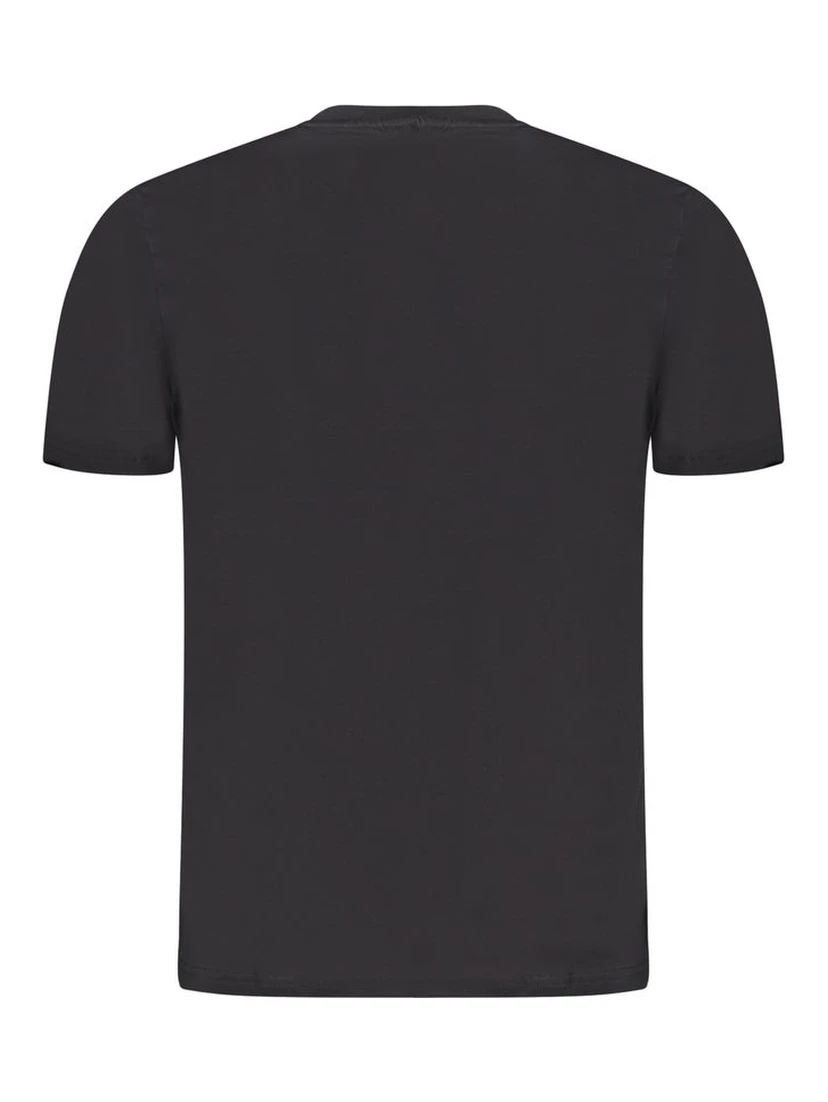 Black Cotton T-Shirt
