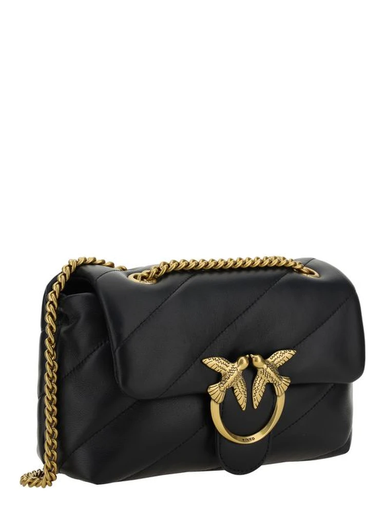 Black Calf Leather Bos Taurus Shoulder Bag alternative
