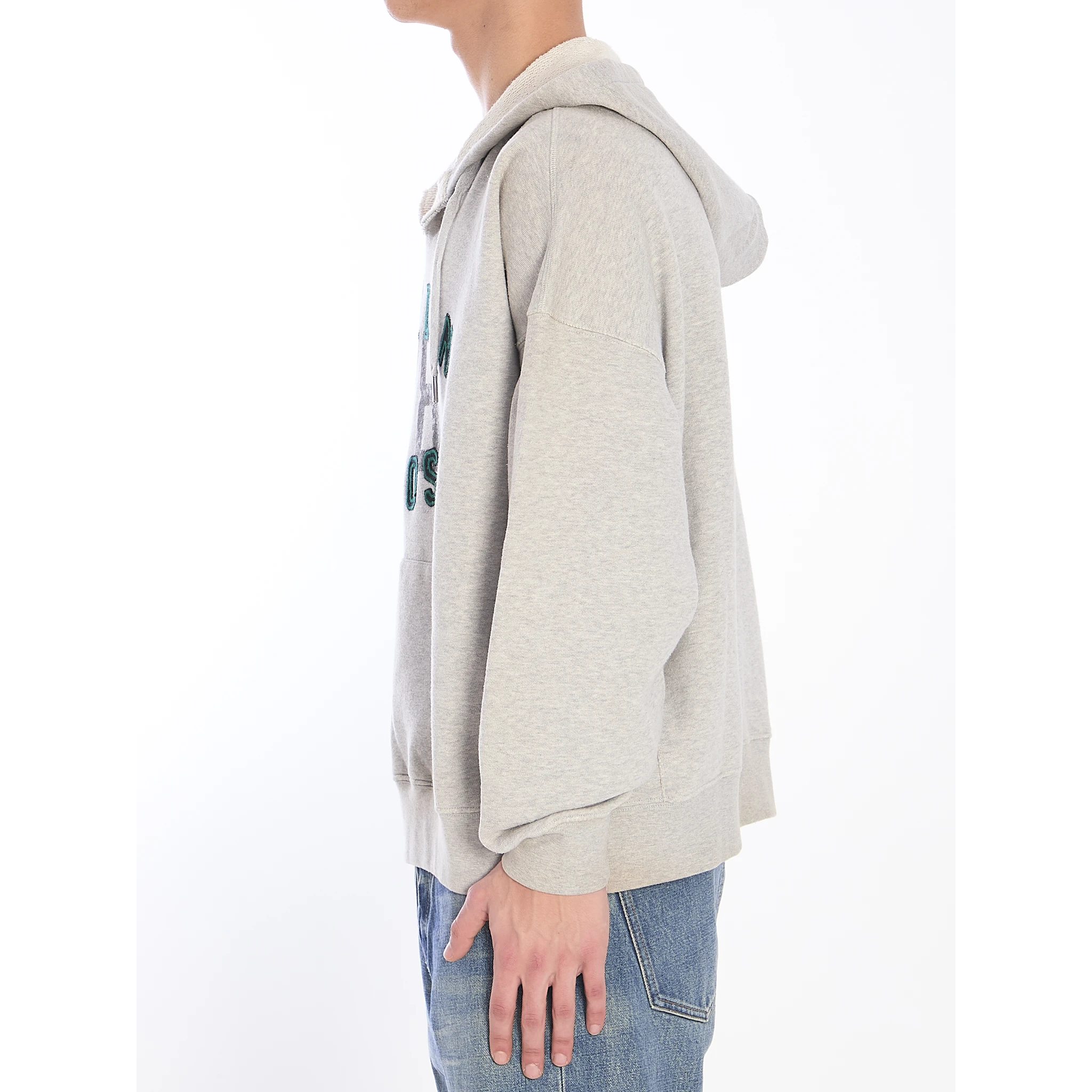 Liived-in effect hoodie