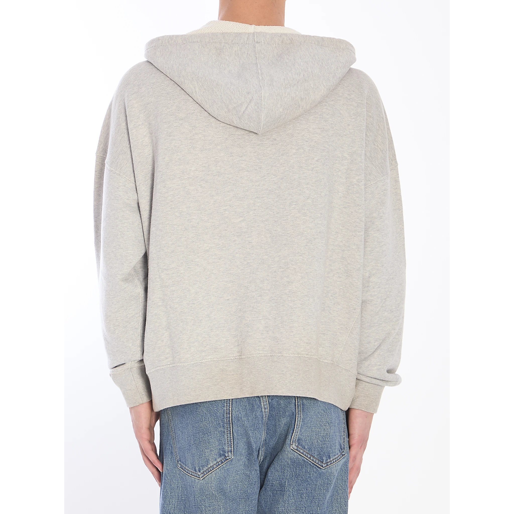 Liived-in effect hoodie