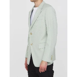 Wool drill jacket