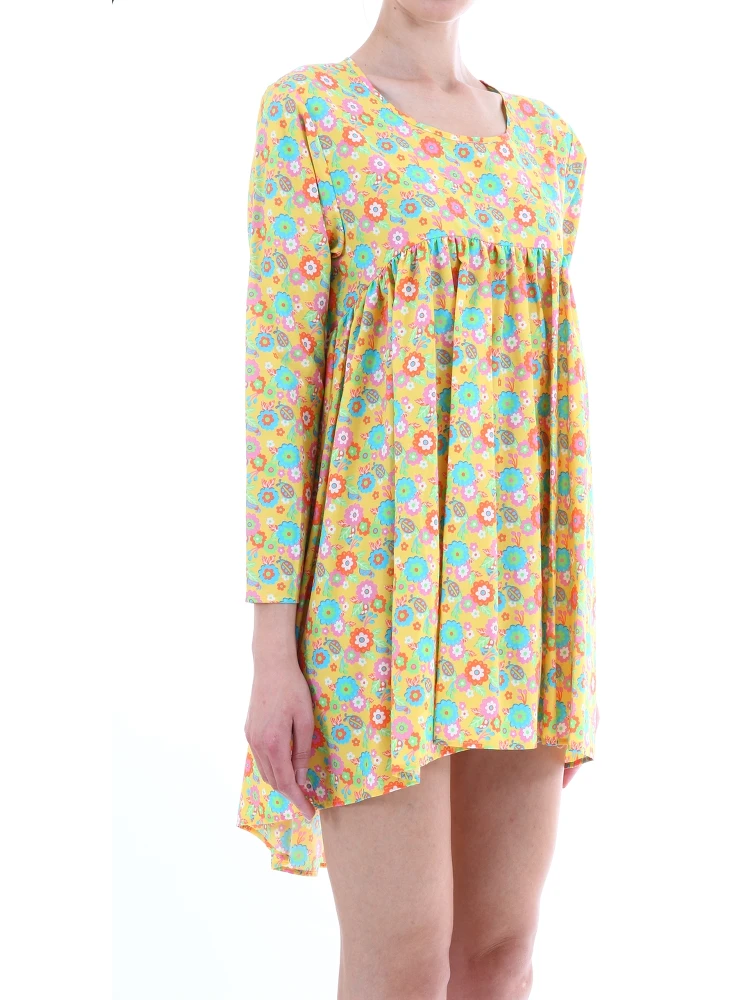 Yellow floral dress alternative