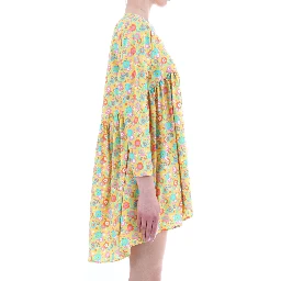 Yellow floral dress