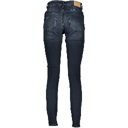 Women's Embroidered Push-Up Skinny Jeans