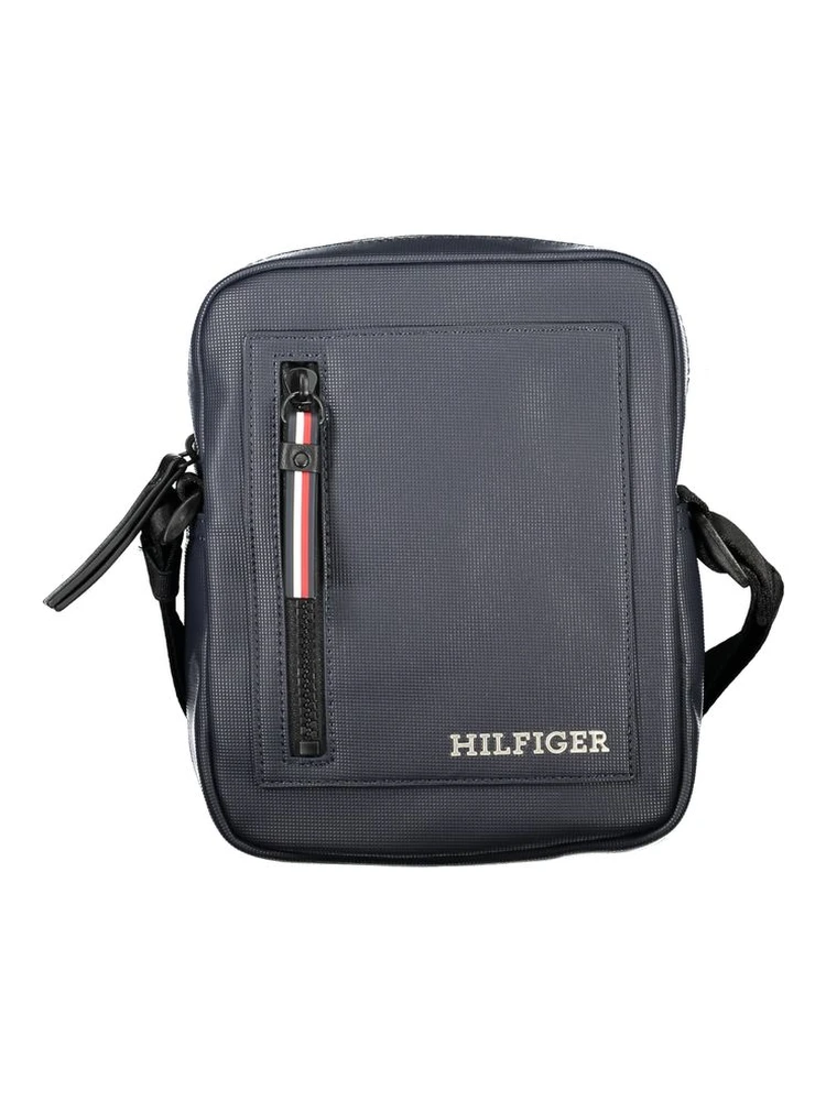 Blue Polyethylene Shoulder Bag