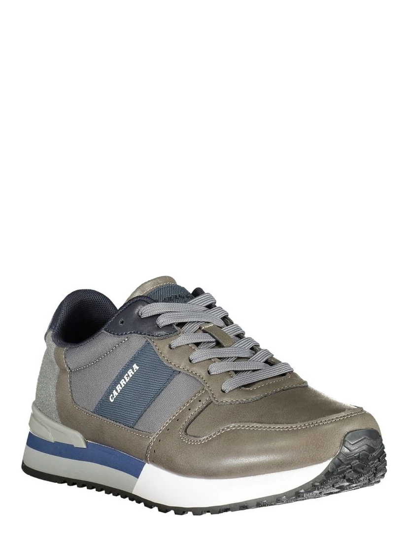 Brown Polyester Sneaker