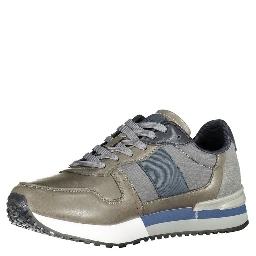 Brown Polyester Sneaker