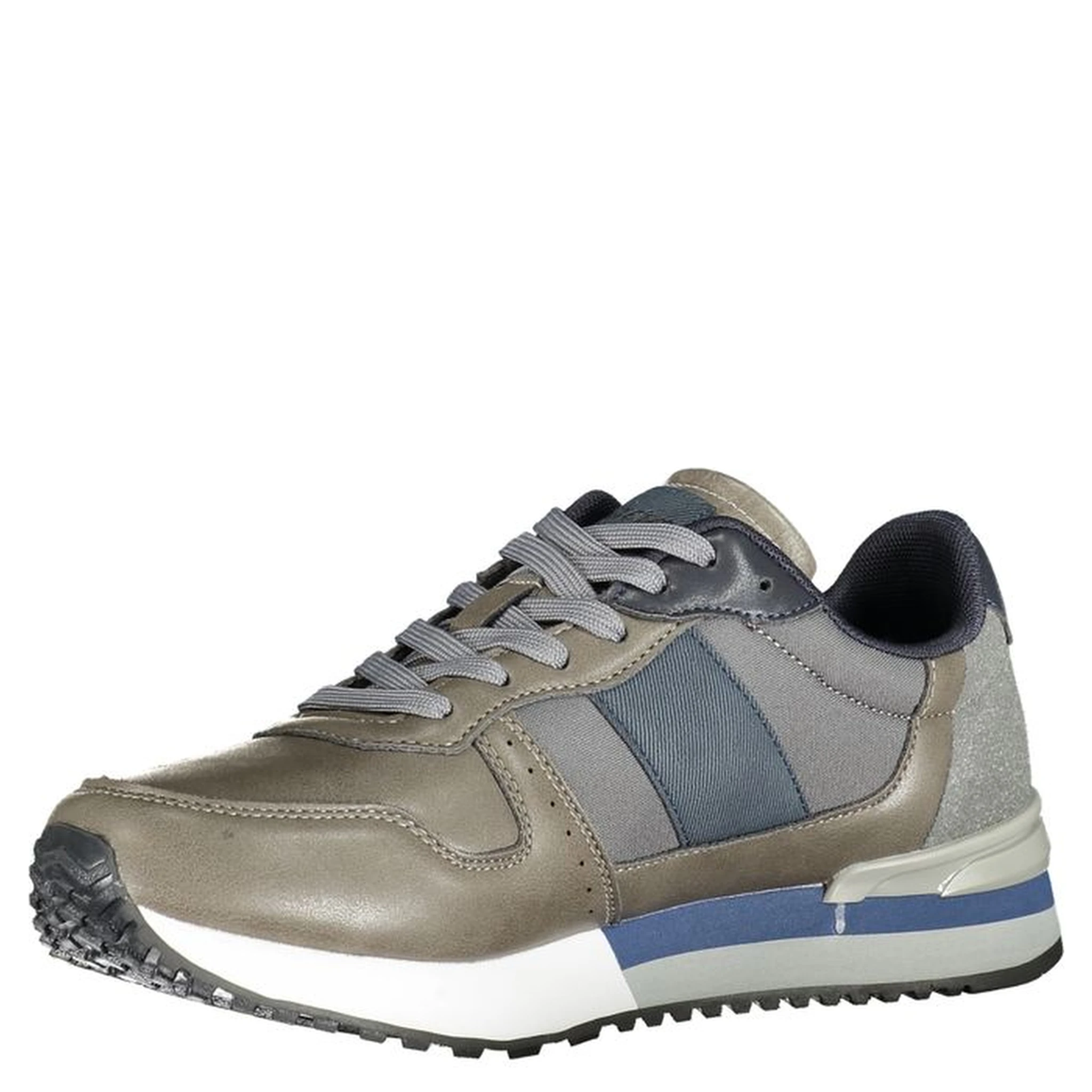 Brown Polyester Sneaker