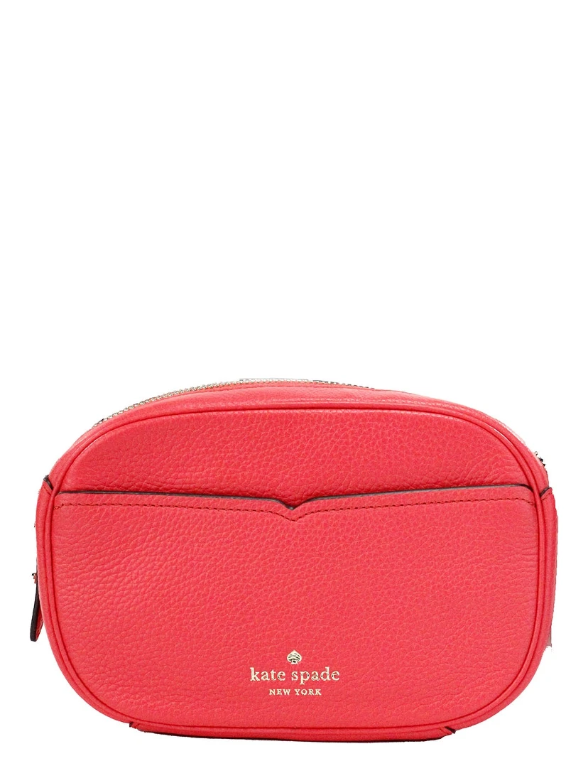 Kourtney Small Stoplight Pebble Leather Camera Bag Crossbody Handbag