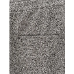 Gray Cotton Athletic Pants