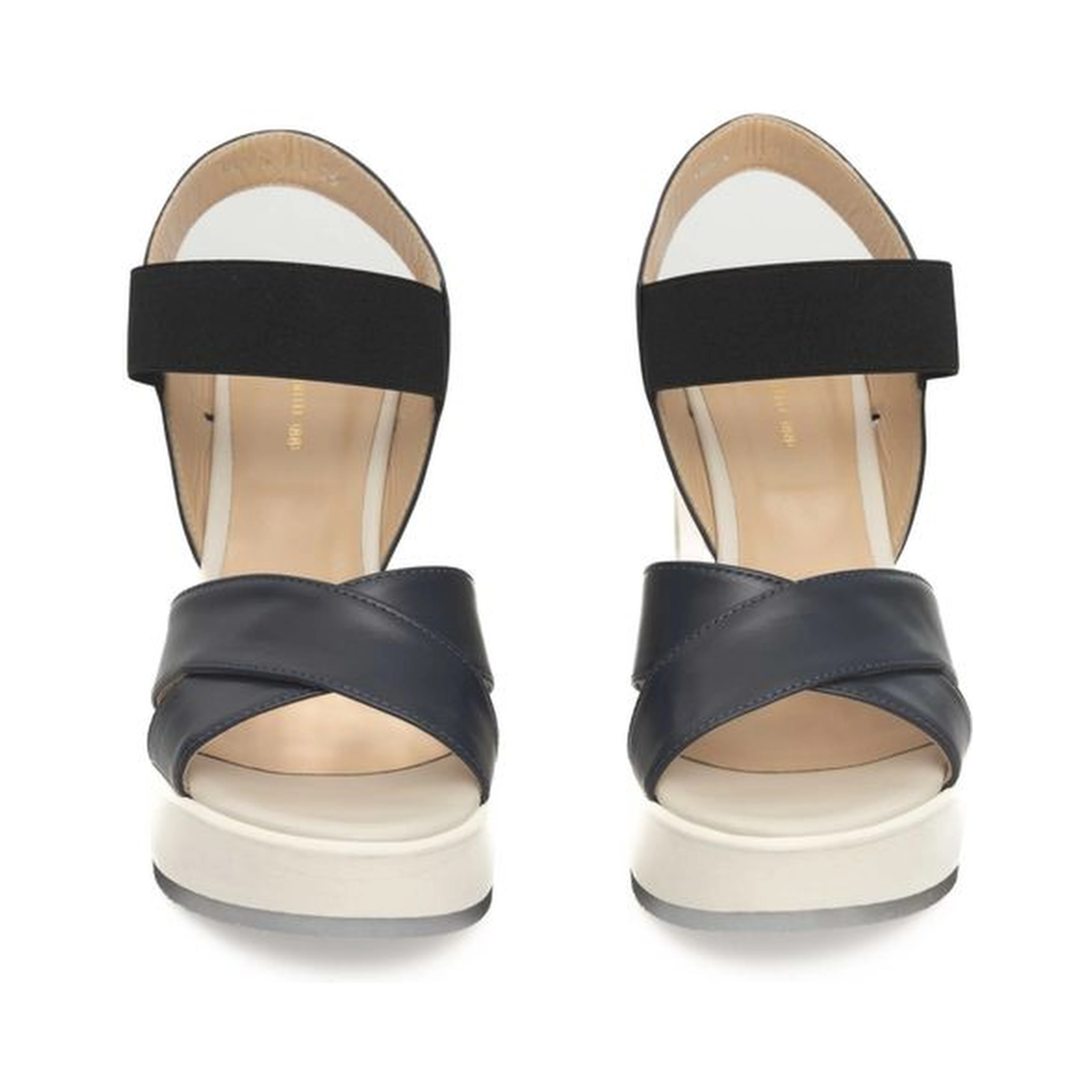 Blue Calfskin Sandal