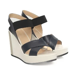 Blue Calfskin Sandal