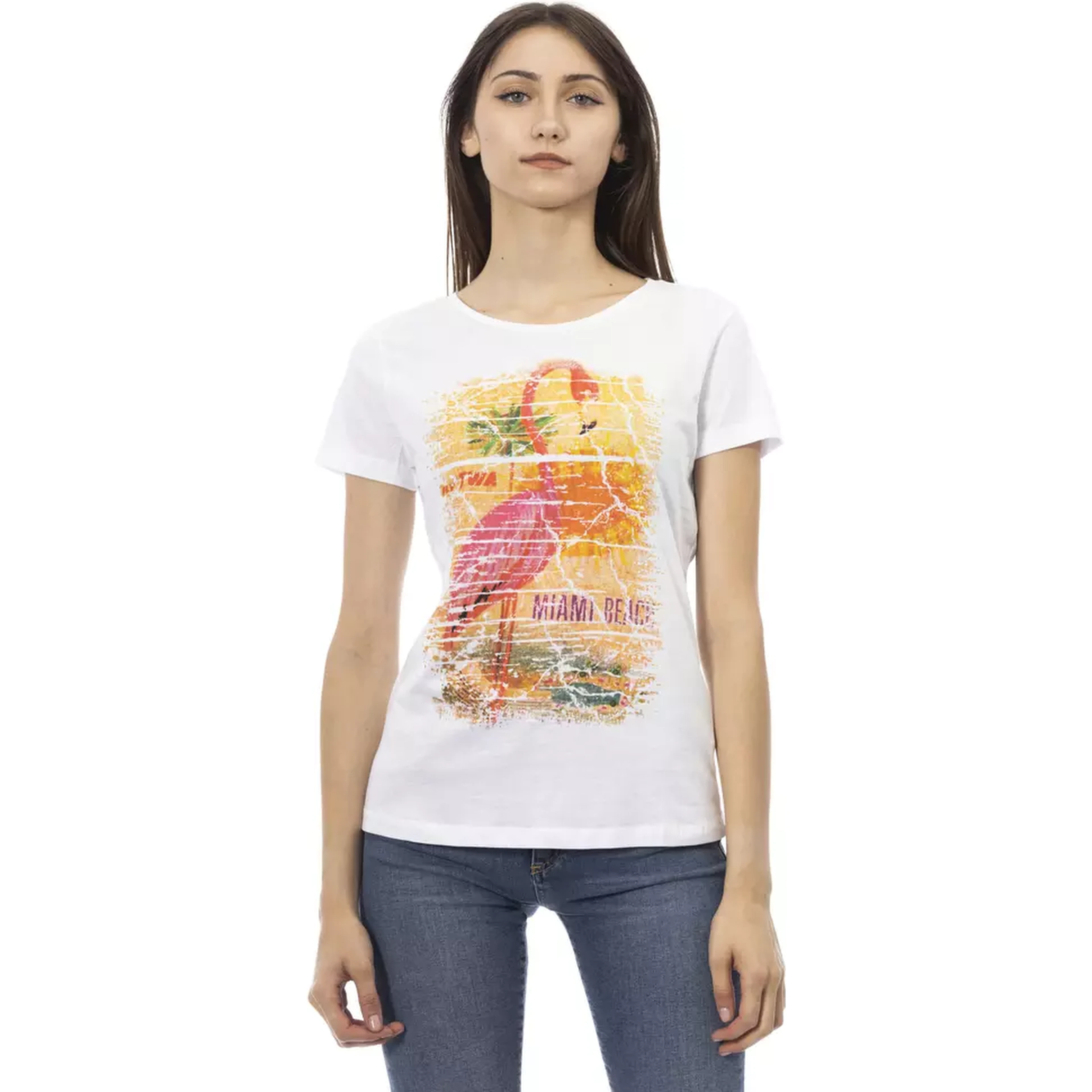 White Cotton Tops & T-Shirt