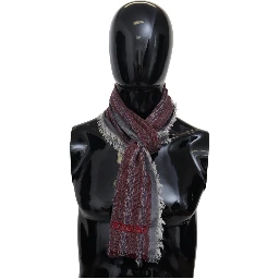 Multicolor Wool Striped Unisex Neck Wrap Shawl Scarf