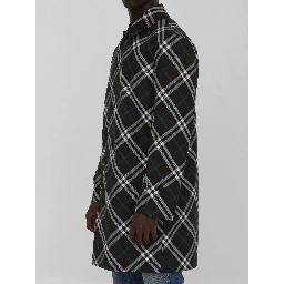 Check medium trench coat