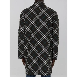 Check medium trench coat