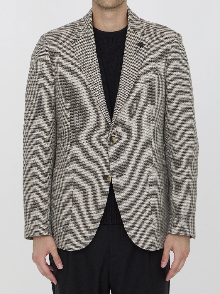 Houndstooth jacket