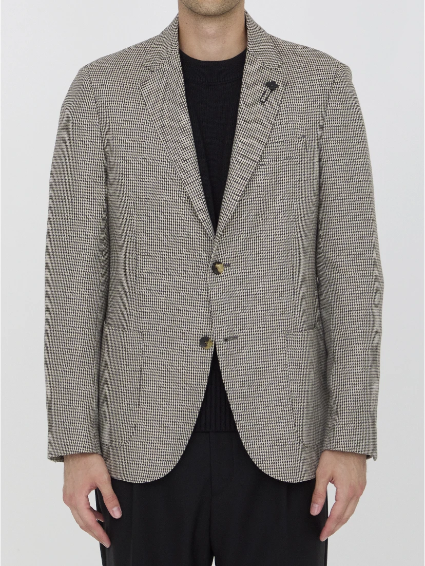 Houndstooth jacket