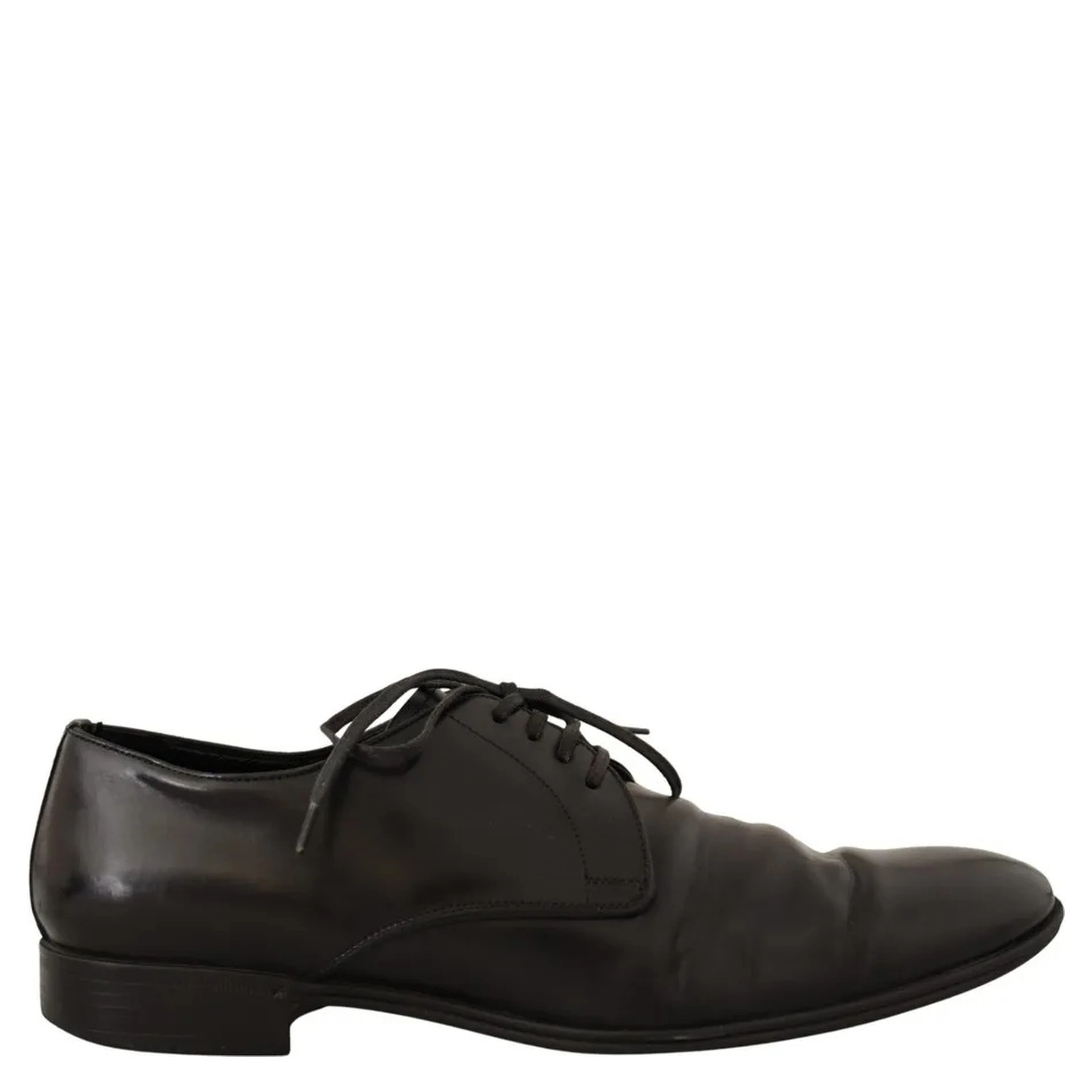 Black Leather Derby Dress Formal Shoes