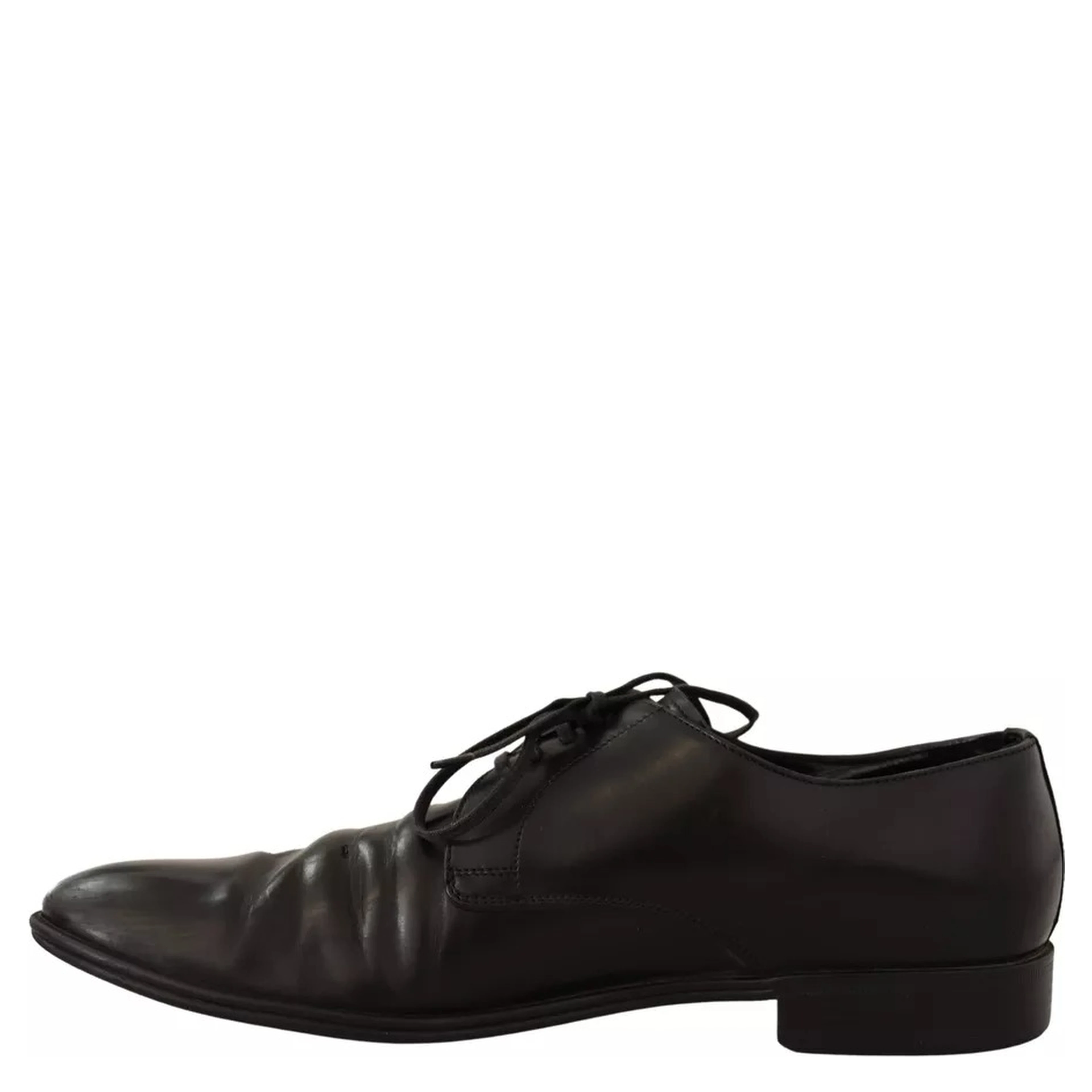 Black Leather Derby Dress Formal Shoes