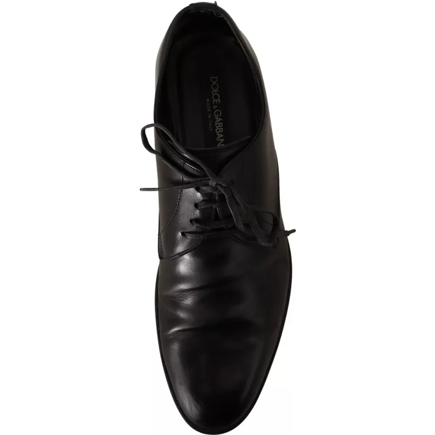 Black Leather Derby Dress Formal Shoes