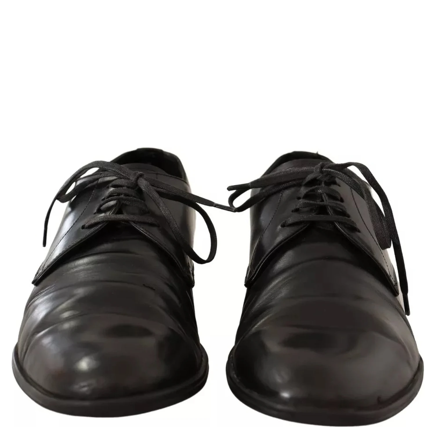 Black Leather Derby Dress Formal Shoes
