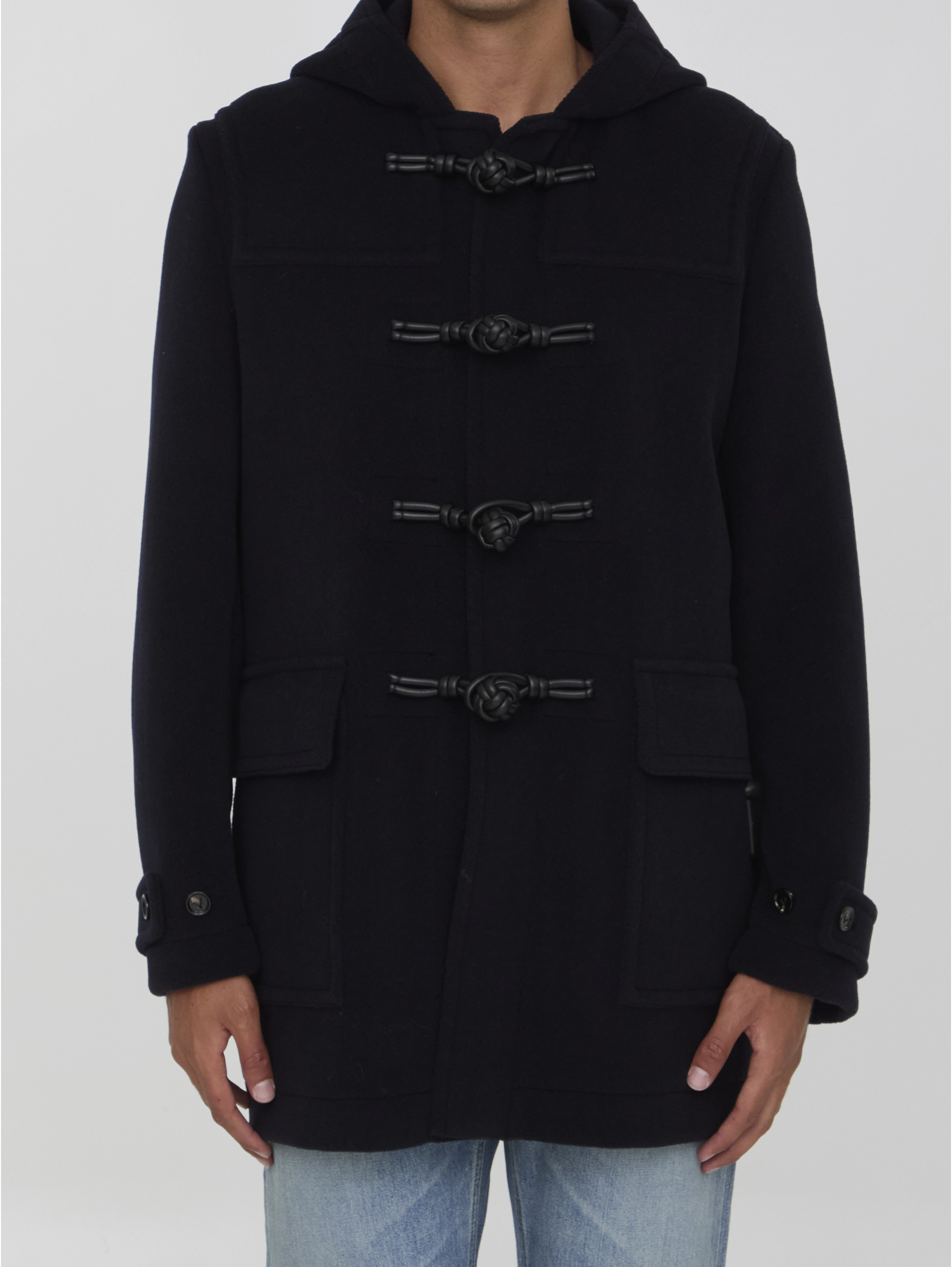 Duffle coat in wool