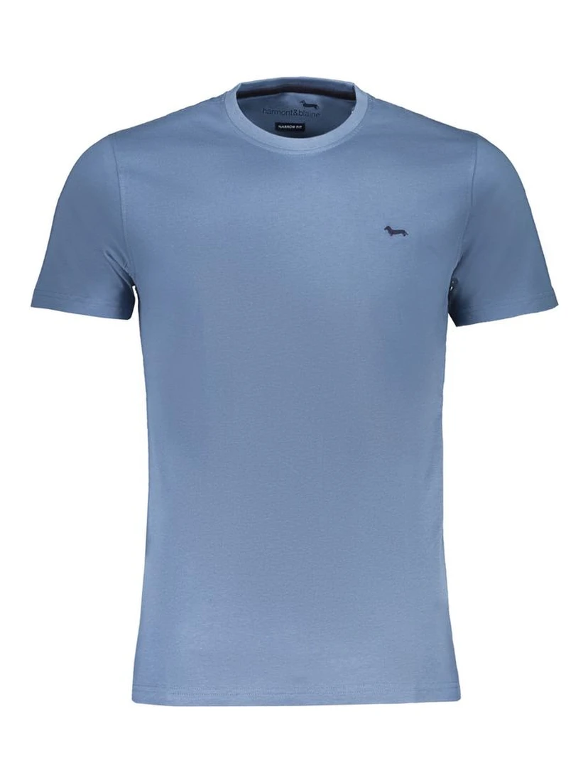 Blue Cotton T-Shirt