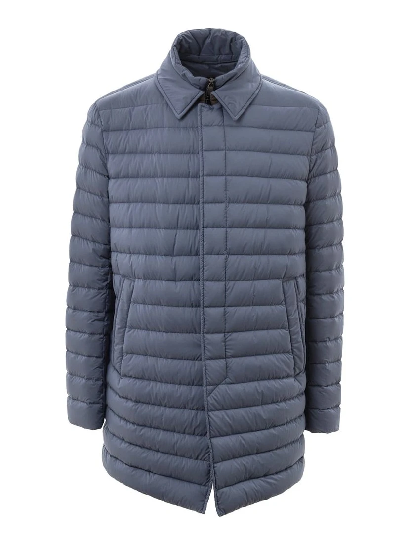 Blue polyester jacket