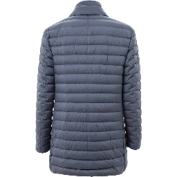 Blue polyester jacket