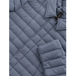 Blue polyester jacket