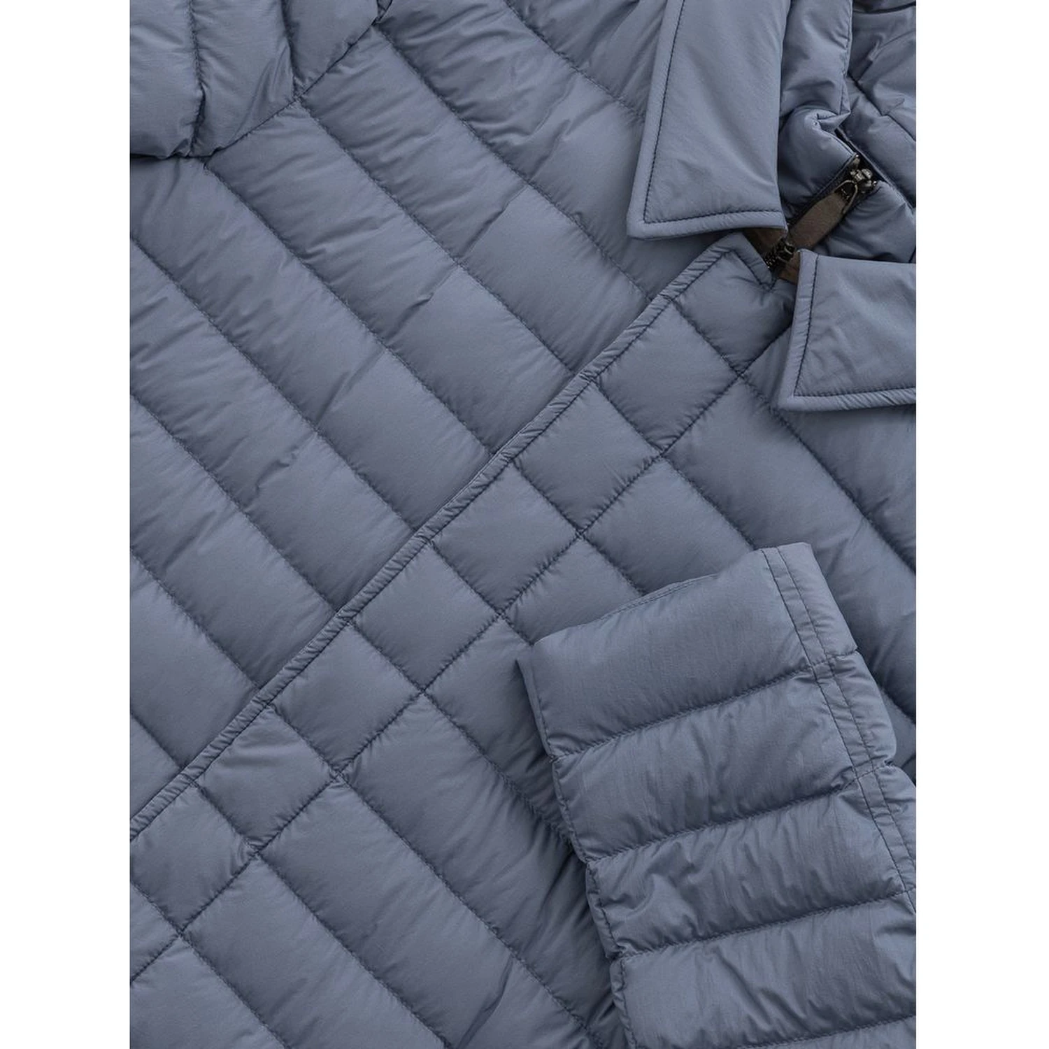 Blue polyester jacket