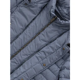 Blue polyester jacket