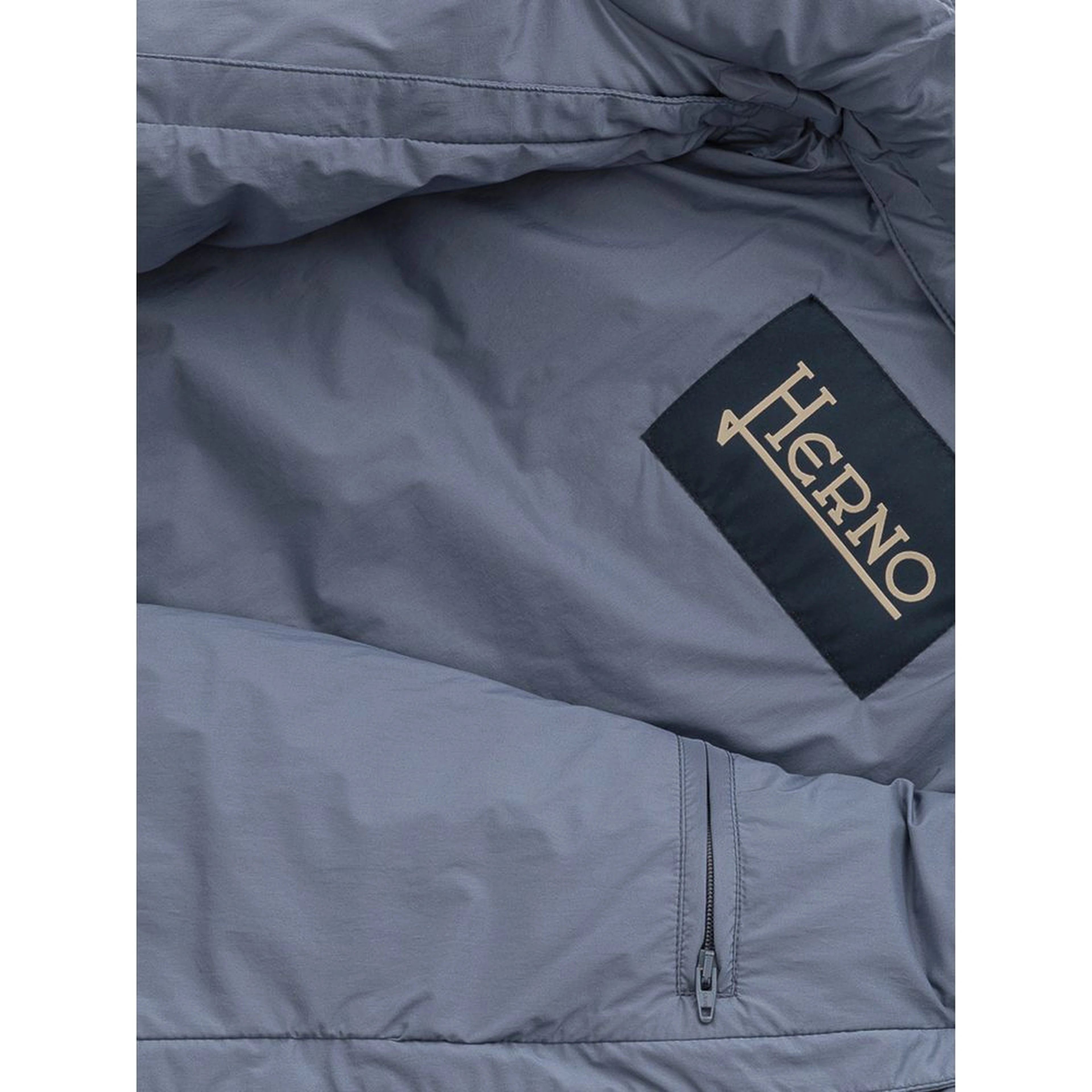 Blue polyester jacket