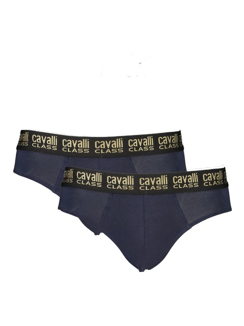 Blue Cotton Underwear
