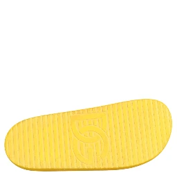 Yellow Rubber Slides Sandals Beachwear Shoes