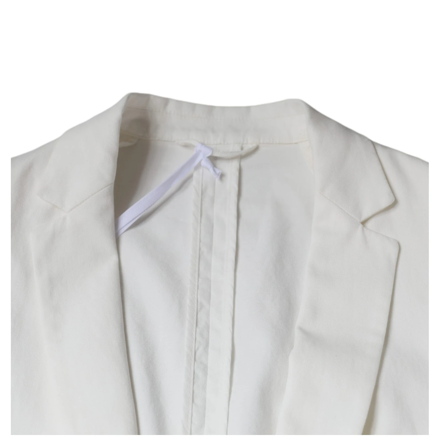 White Single Breasted One Button Dress Formal Blazer