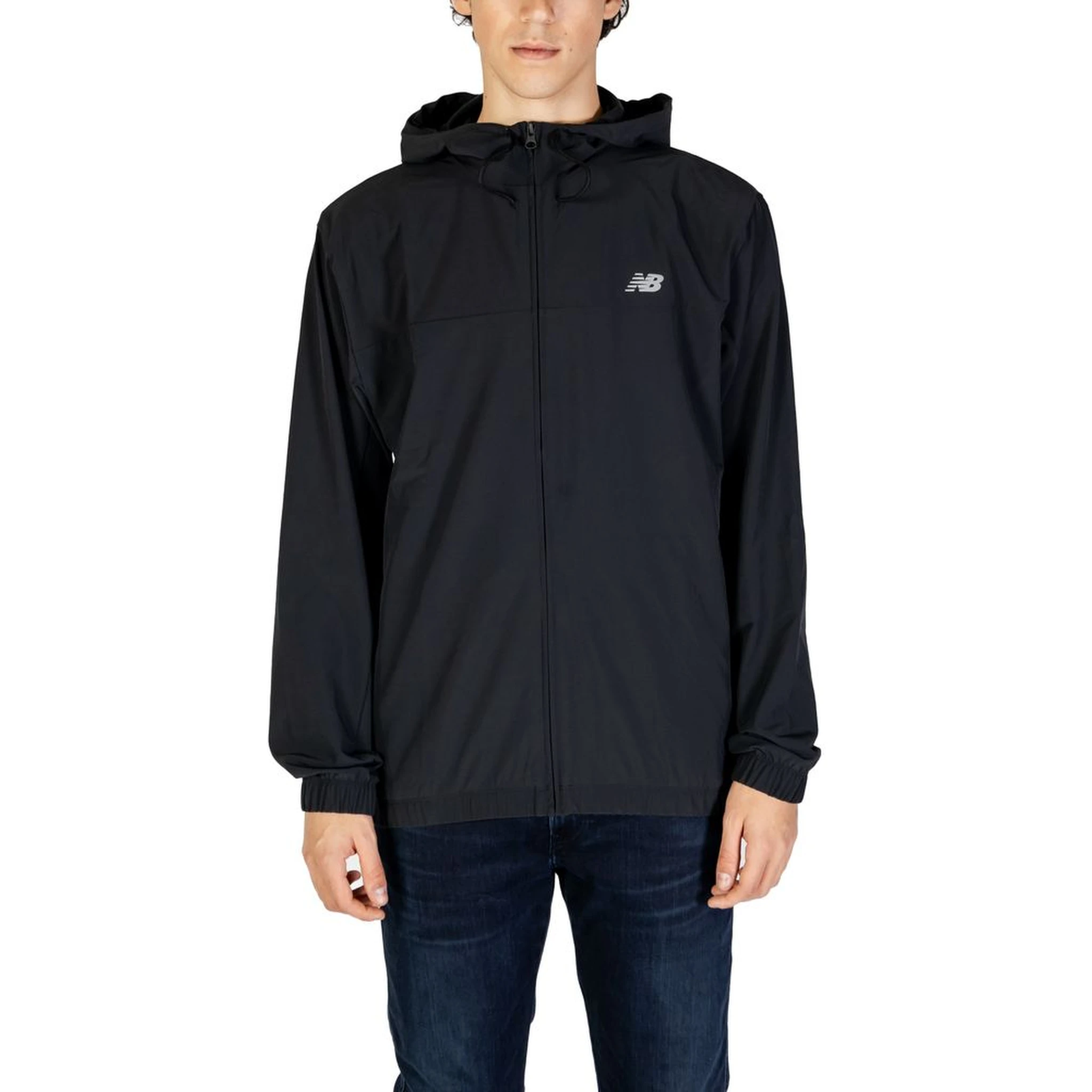 Black Recycled Polyester Shell Jacket