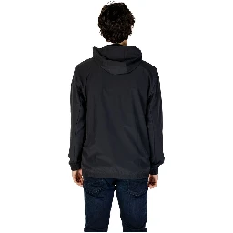 Black Recycled Polyester Shell Jacket