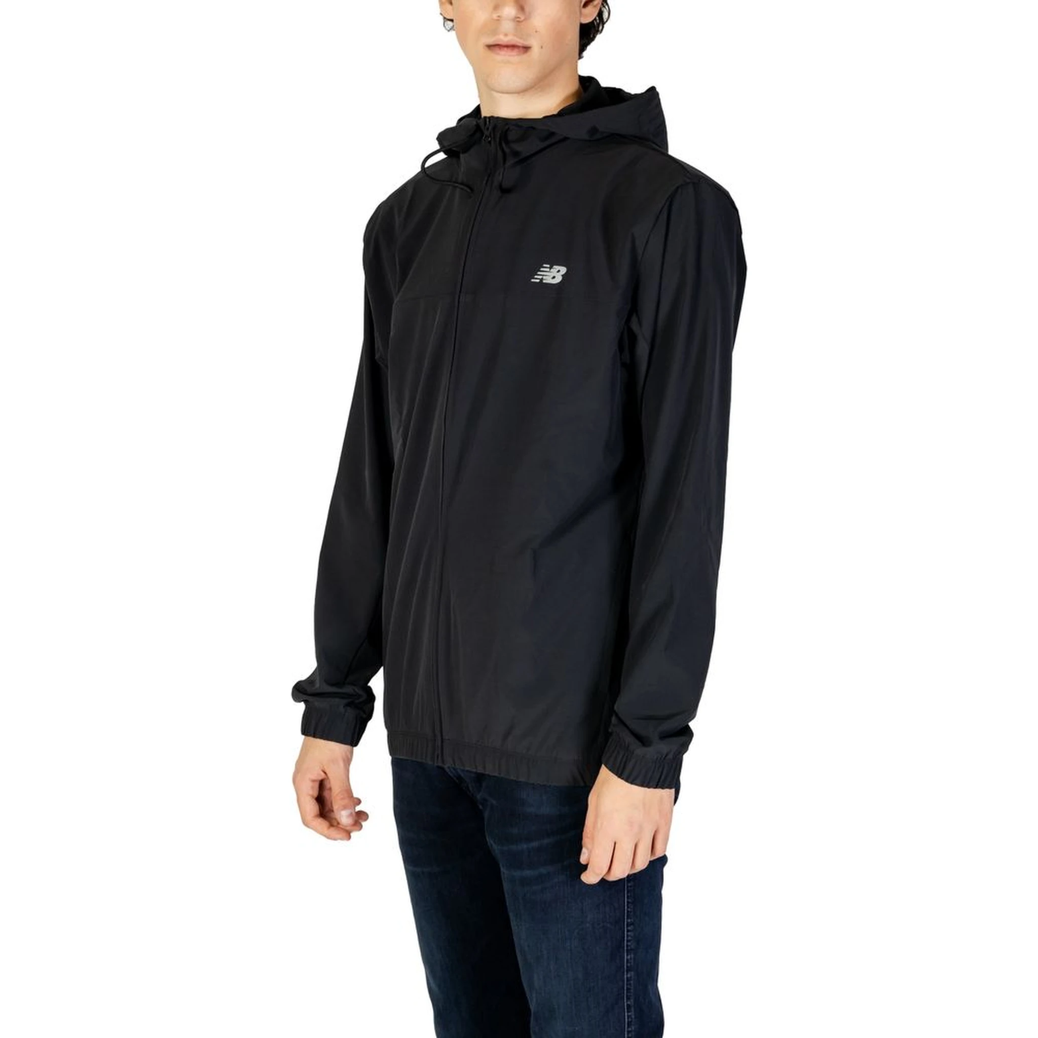 Black Recycled Polyester Shell Jacket