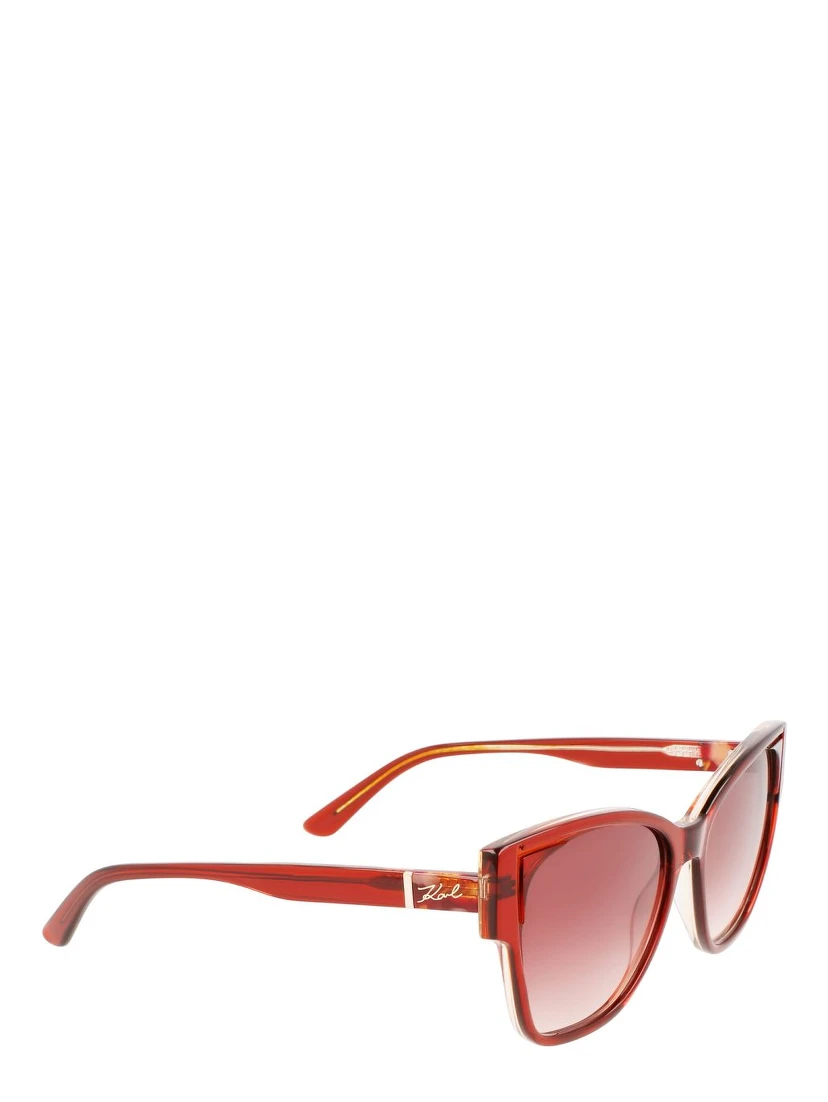 Orange Acetate Sunglasses