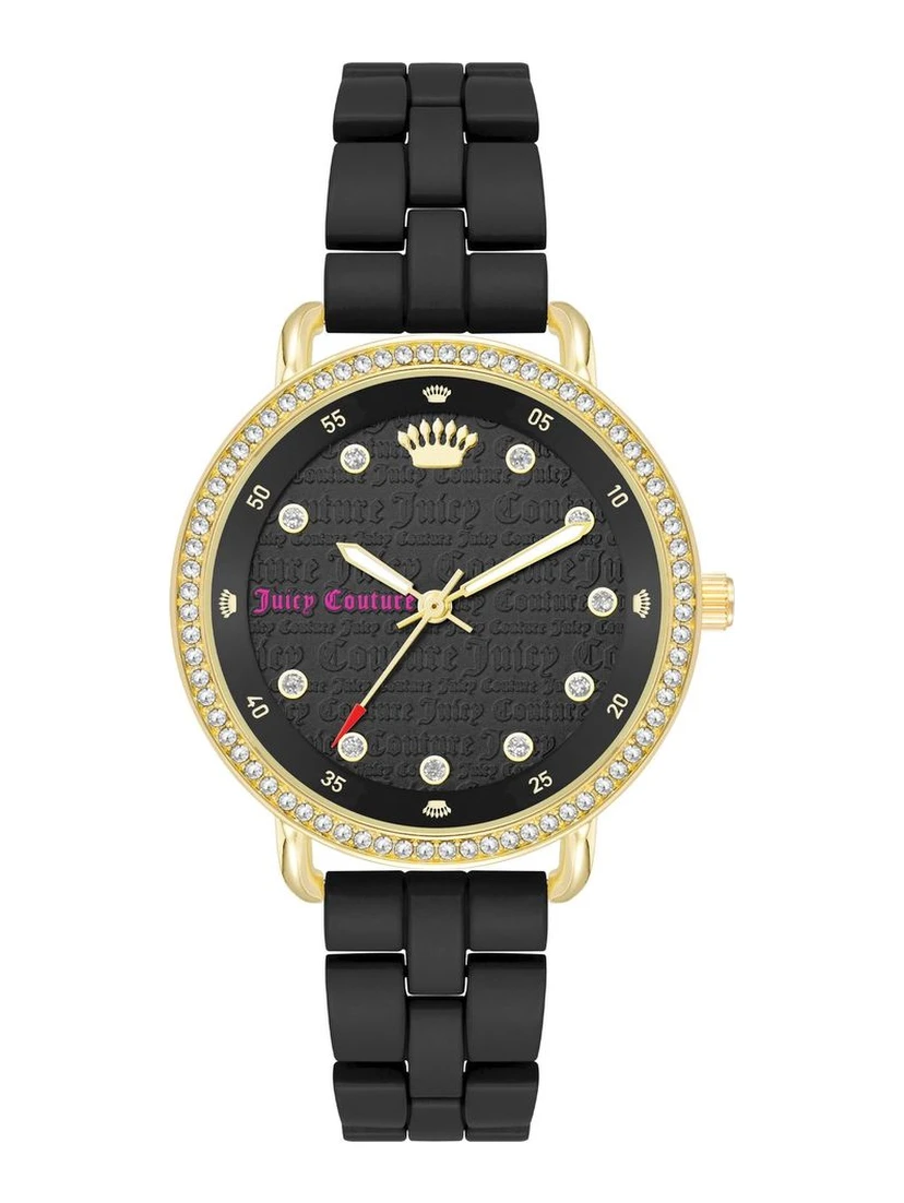 Black Metal Dress Watch
