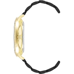 Black Metal Dress Watch