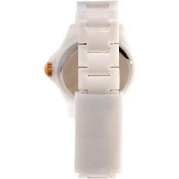 White Plastic Dress Watch