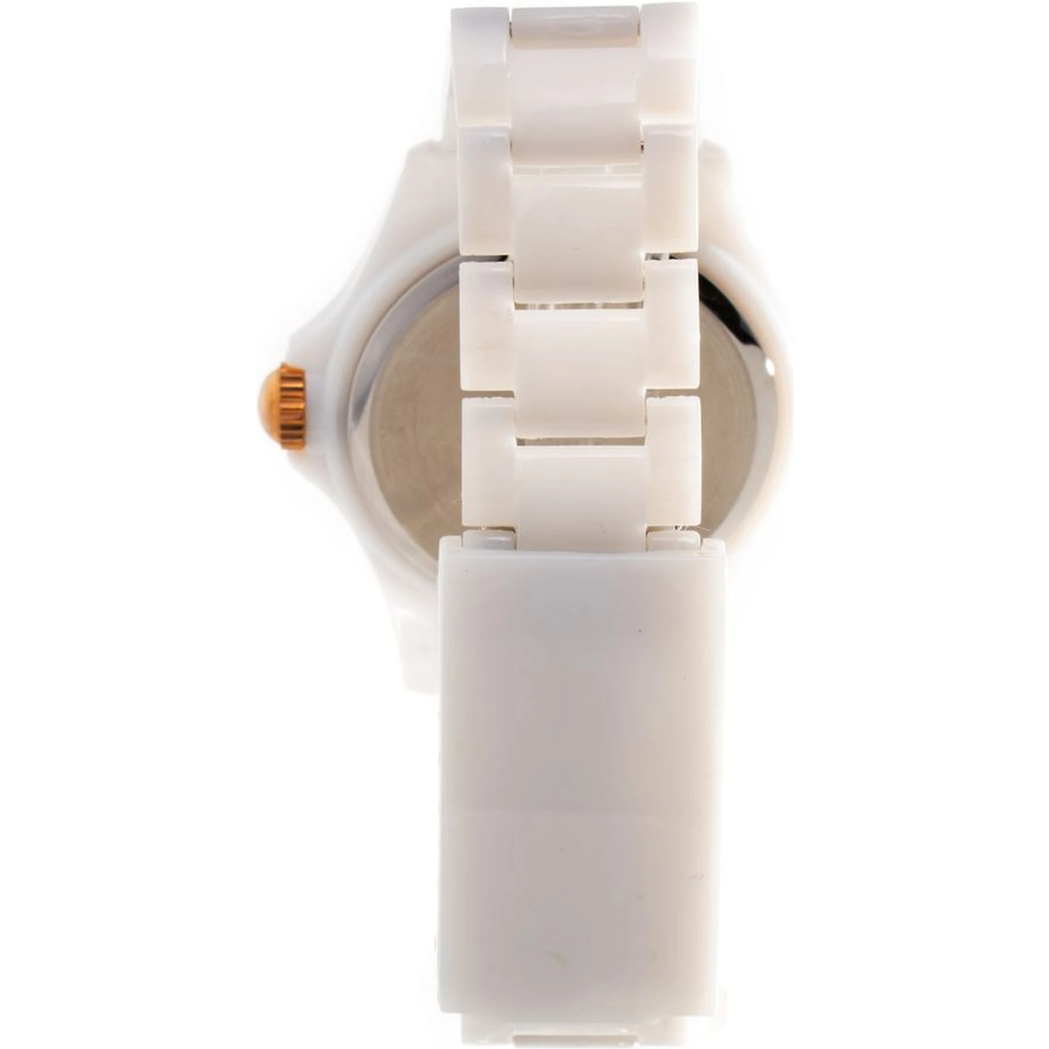 White Plastic Dress Watch