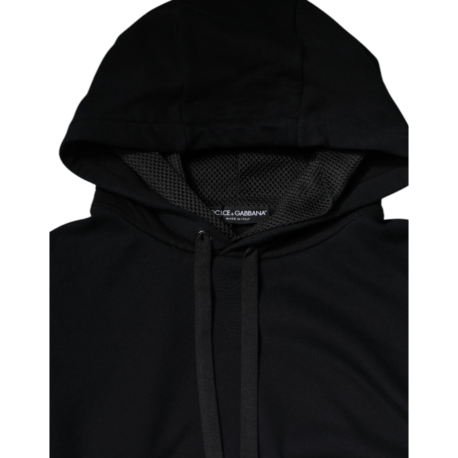 Black Hooded Pullover Men Sweatshirt Sweater