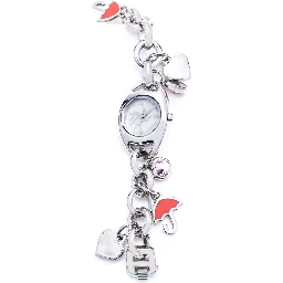 Silver Stainless Steel Bracelet Watch