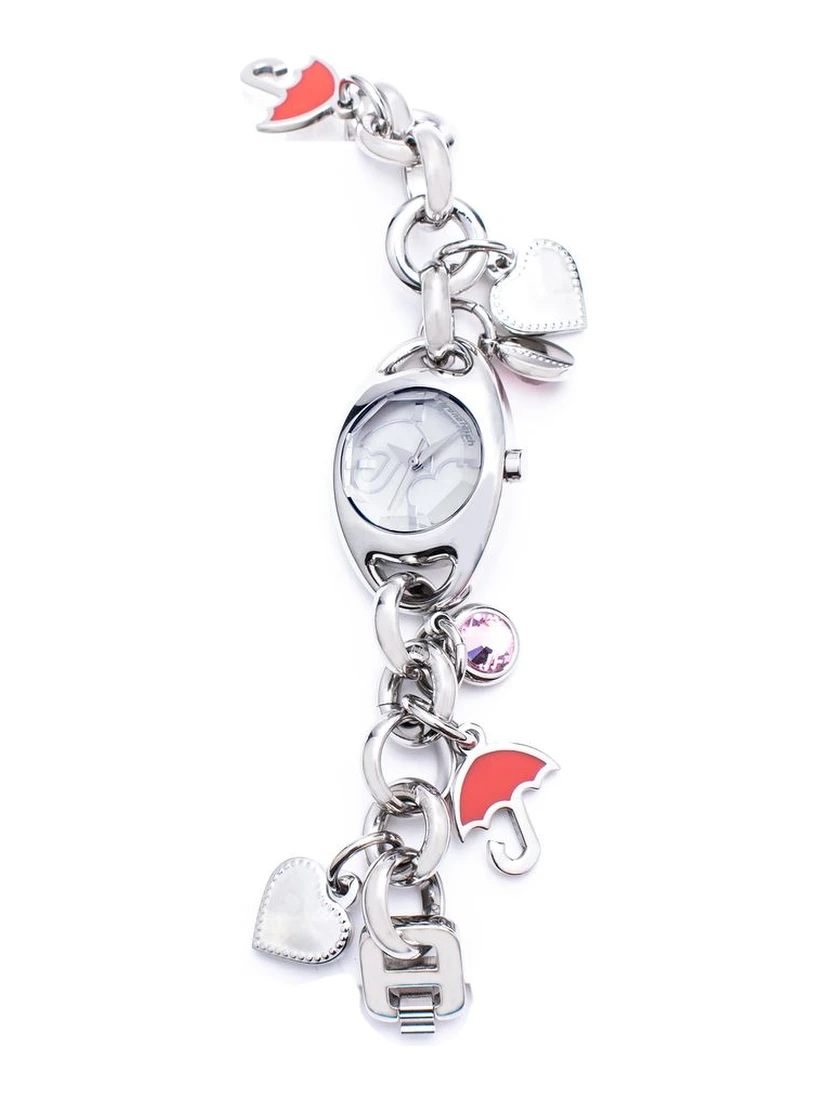 Silver Stainless Steel Bracelet Watch