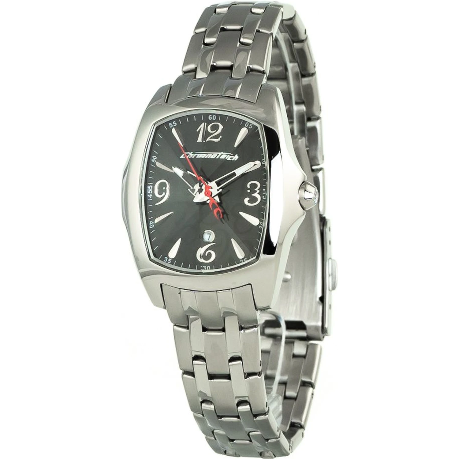 Silver Stainless Steel Dress Watch