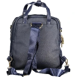 Blue Polyethylene Backpack